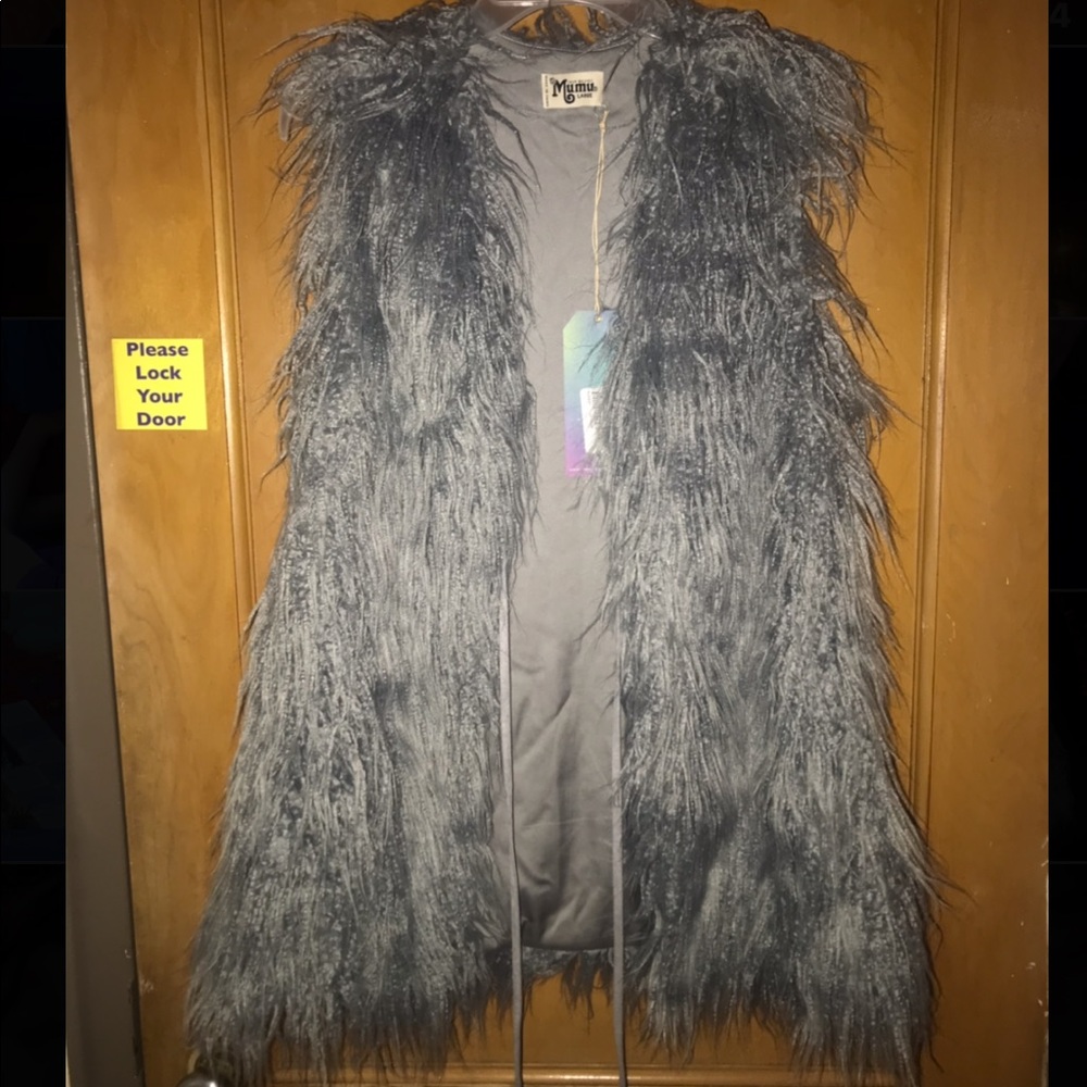 Beautiful Faux fur vest